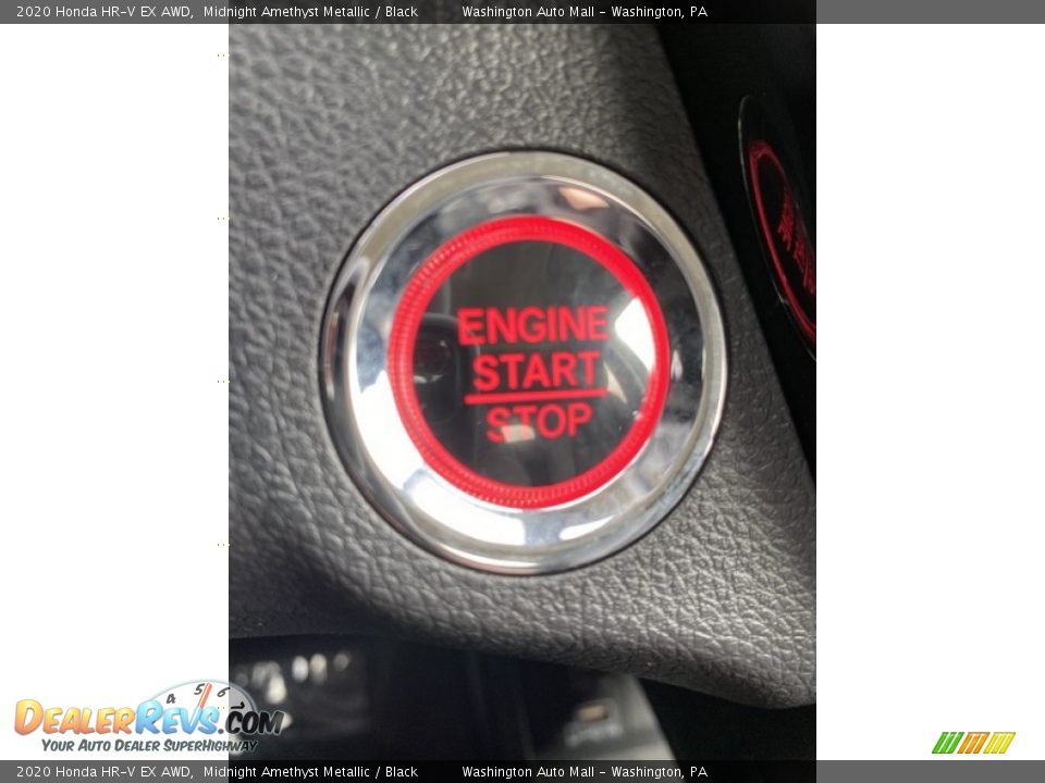2020 Honda HR-V EX AWD Midnight Amethyst Metallic / Black Photo #36
