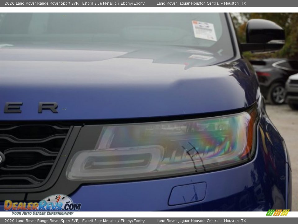 2020 Land Rover Range Rover Sport SVR Estoril Blue Metallic / Ebony/Ebony Photo #8