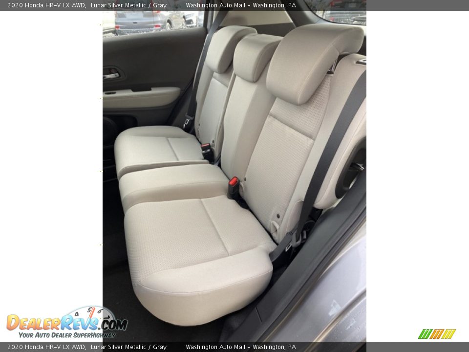 Rear Seat of 2020 Honda HR-V LX AWD Photo #18