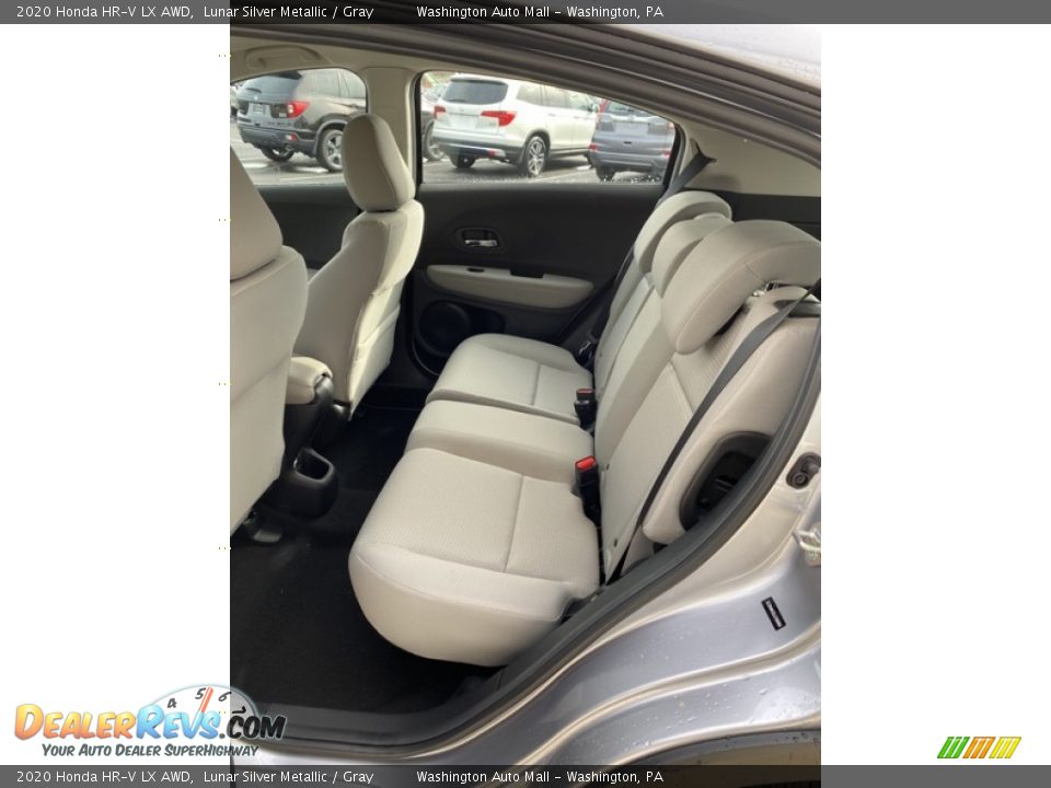 Rear Seat of 2020 Honda HR-V LX AWD Photo #19