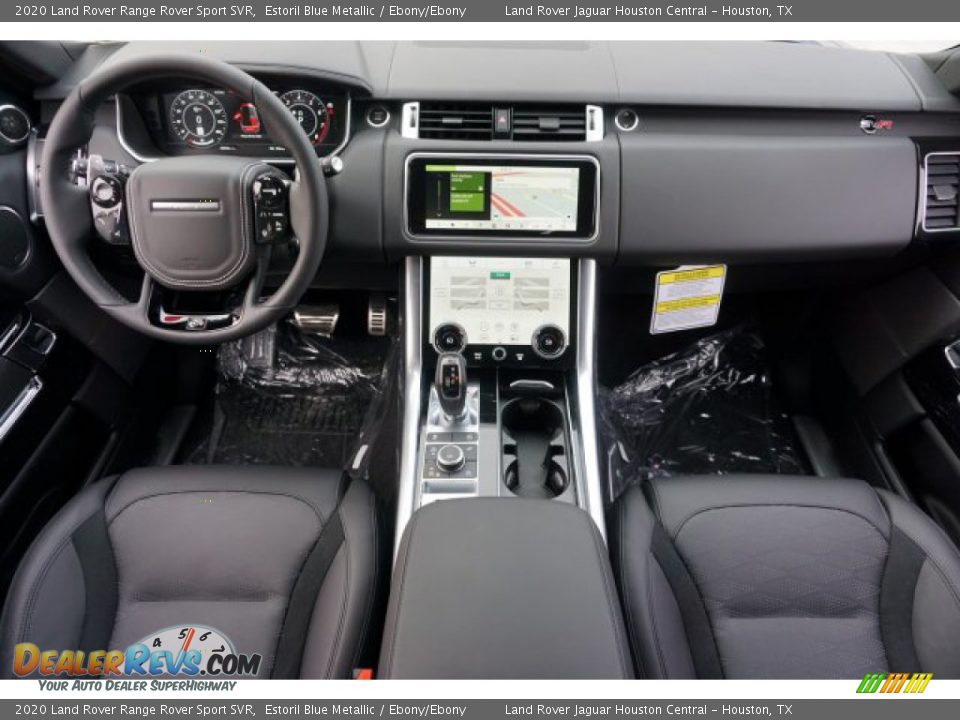 Ebony/Ebony Interior - 2020 Land Rover Range Rover Sport SVR Photo #24