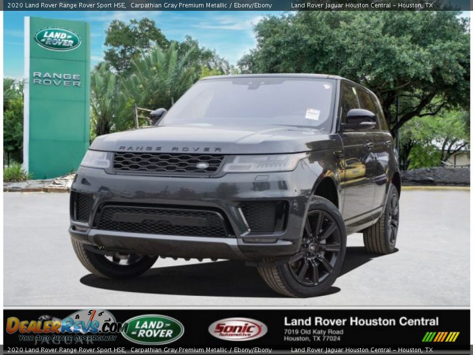 2020 Land Rover Range Rover Sport HSE Carpathian Gray Premium Metallic / Ebony/Ebony Photo #1