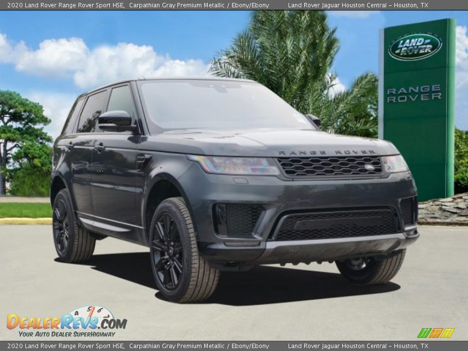 2020 Land Rover Range Rover Sport HSE Carpathian Gray Premium Metallic / Ebony/Ebony Photo #2