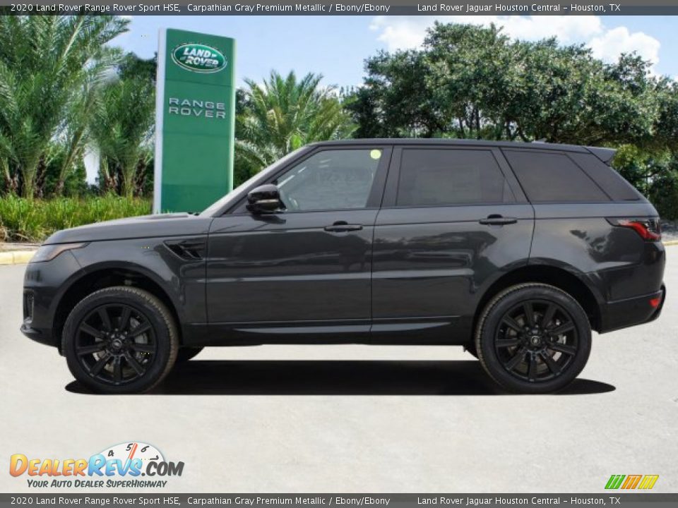 2020 Land Rover Range Rover Sport HSE Carpathian Gray Premium Metallic / Ebony/Ebony Photo #3