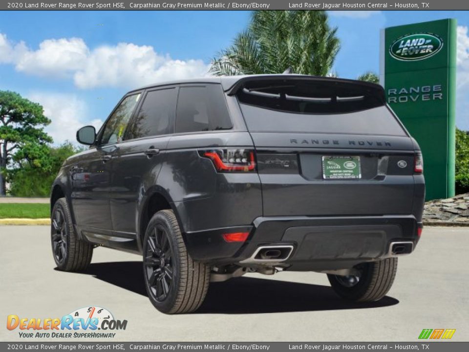 2020 Land Rover Range Rover Sport HSE Carpathian Gray Premium Metallic / Ebony/Ebony Photo #4