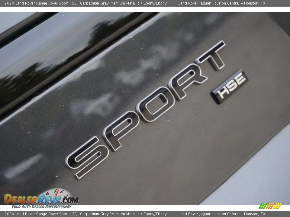 2020 Land Rover Range Rover Sport HSE Carpathian Gray Premium Metallic / Ebony/Ebony Photo #6