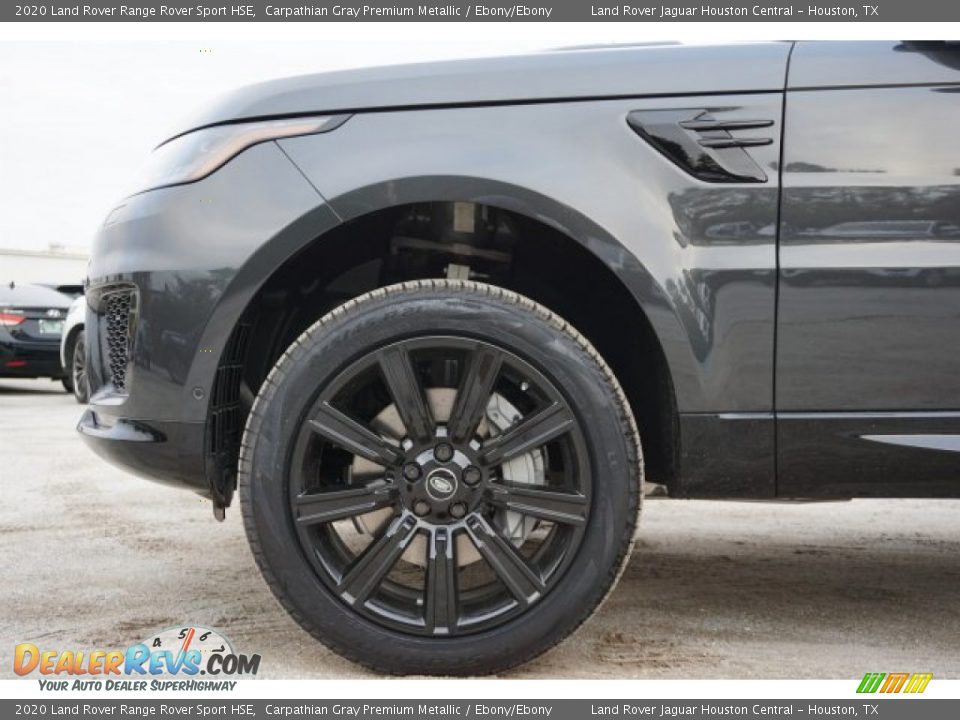 2020 Land Rover Range Rover Sport HSE Carpathian Gray Premium Metallic / Ebony/Ebony Photo #7