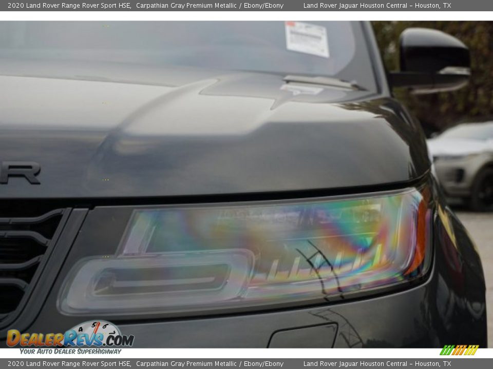 2020 Land Rover Range Rover Sport HSE Carpathian Gray Premium Metallic / Ebony/Ebony Photo #8
