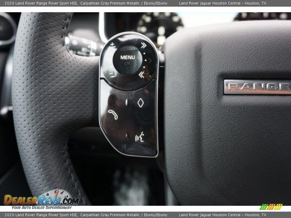 2020 Land Rover Range Rover Sport HSE Carpathian Gray Premium Metallic / Ebony/Ebony Photo #22