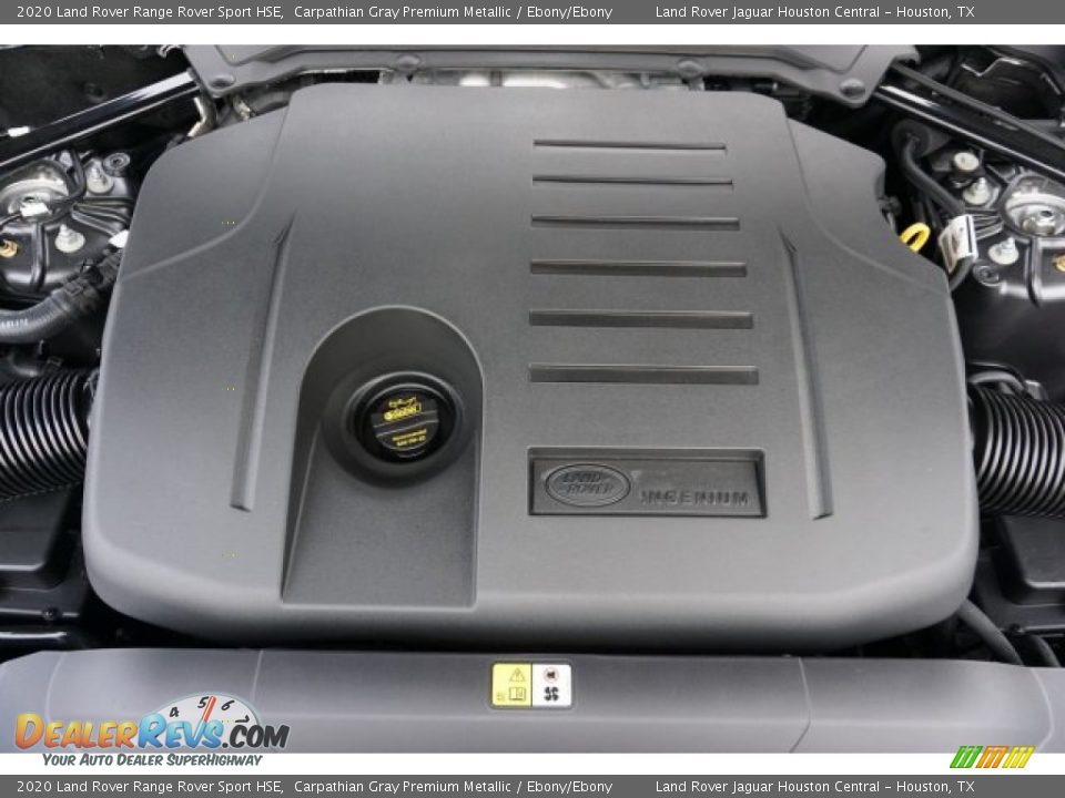 2020 Land Rover Range Rover Sport HSE Carpathian Gray Premium Metallic / Ebony/Ebony Photo #26