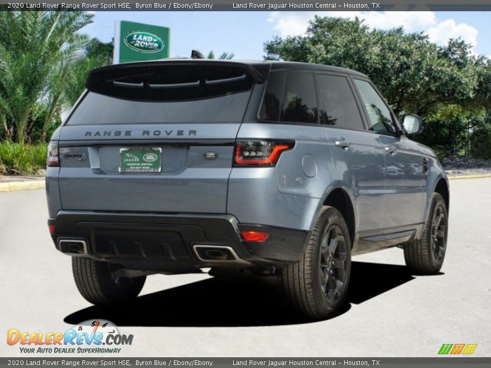 2020 Land Rover Range Rover Sport HSE Byron Blue / Ebony/Ebony Photo #5