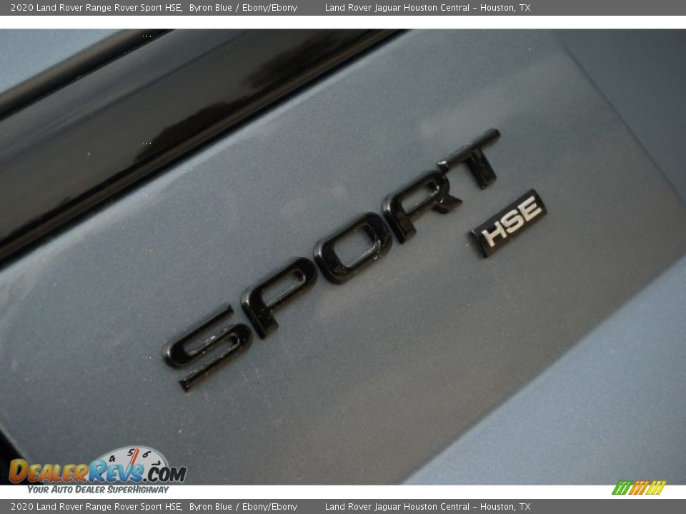 2020 Land Rover Range Rover Sport HSE Byron Blue / Ebony/Ebony Photo #6