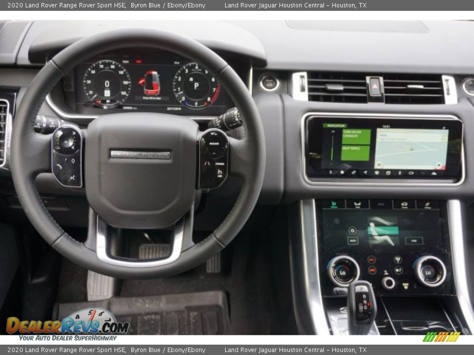 2020 Land Rover Range Rover Sport HSE Byron Blue / Ebony/Ebony Photo #25
