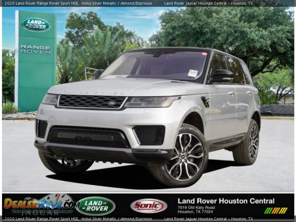 2020 Land Rover Range Rover Sport HSE Indus Silver Metallic / Almond/Espresso Photo #1