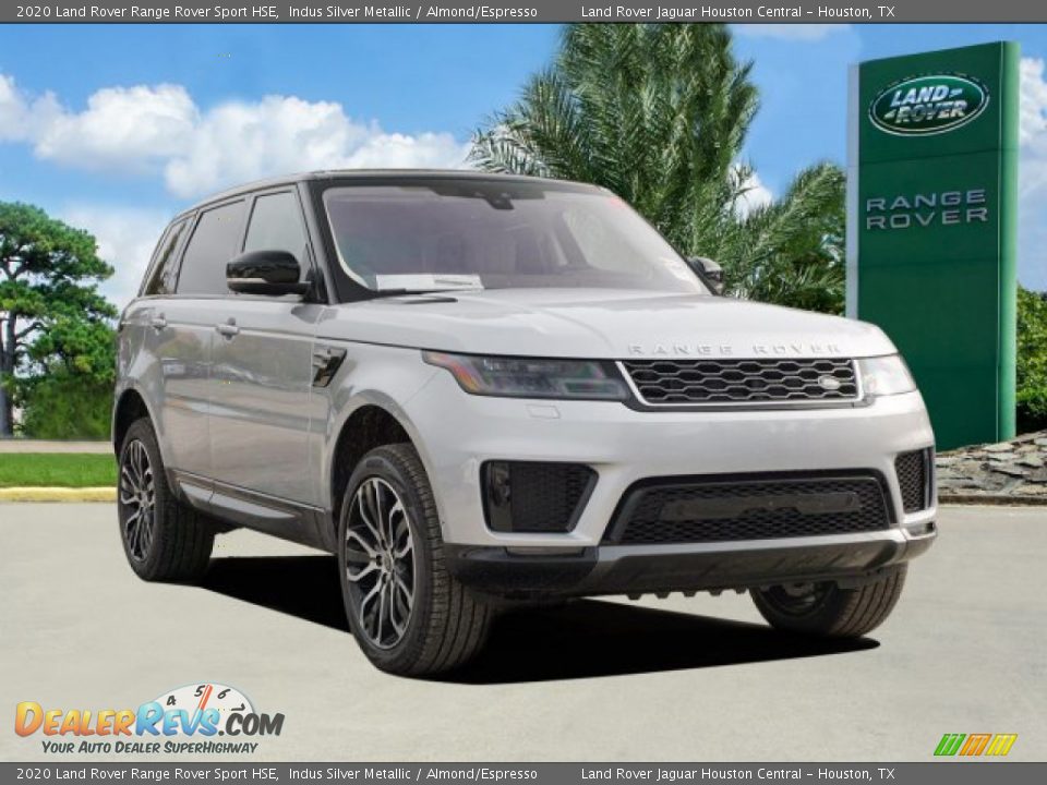 2020 Land Rover Range Rover Sport HSE Indus Silver Metallic / Almond/Espresso Photo #2