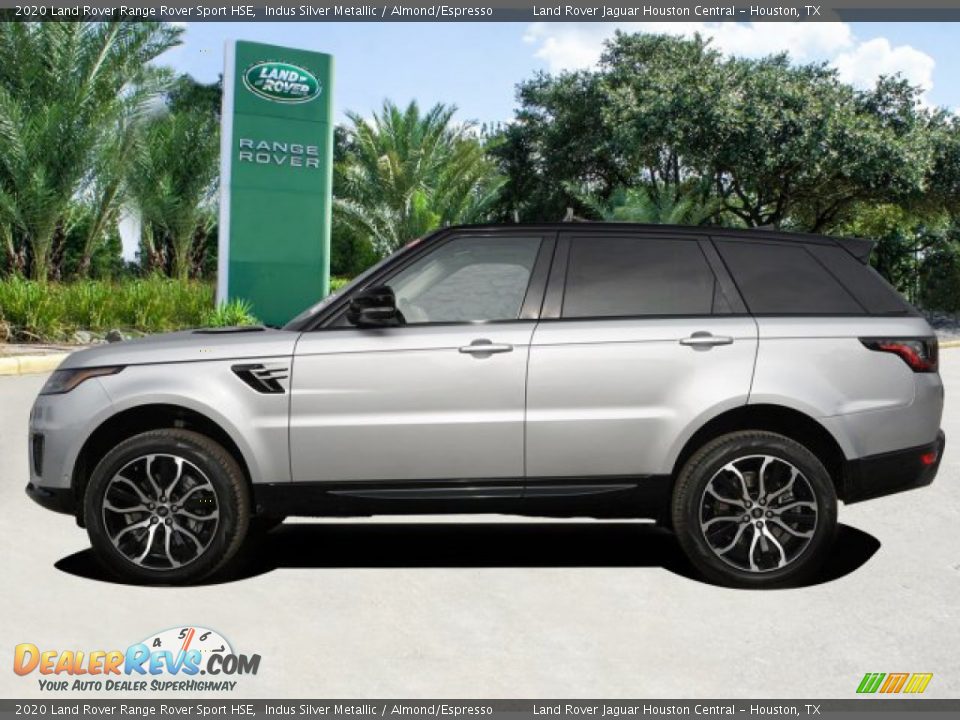 2020 Land Rover Range Rover Sport HSE Indus Silver Metallic / Almond/Espresso Photo #3