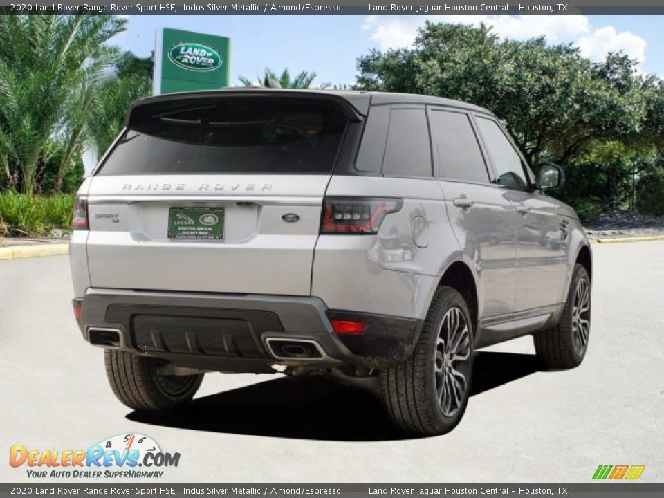 2020 Land Rover Range Rover Sport HSE Indus Silver Metallic / Almond/Espresso Photo #5