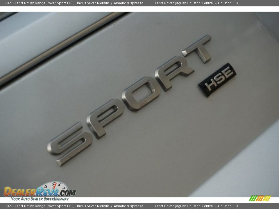 2020 Land Rover Range Rover Sport HSE Indus Silver Metallic / Almond/Espresso Photo #6