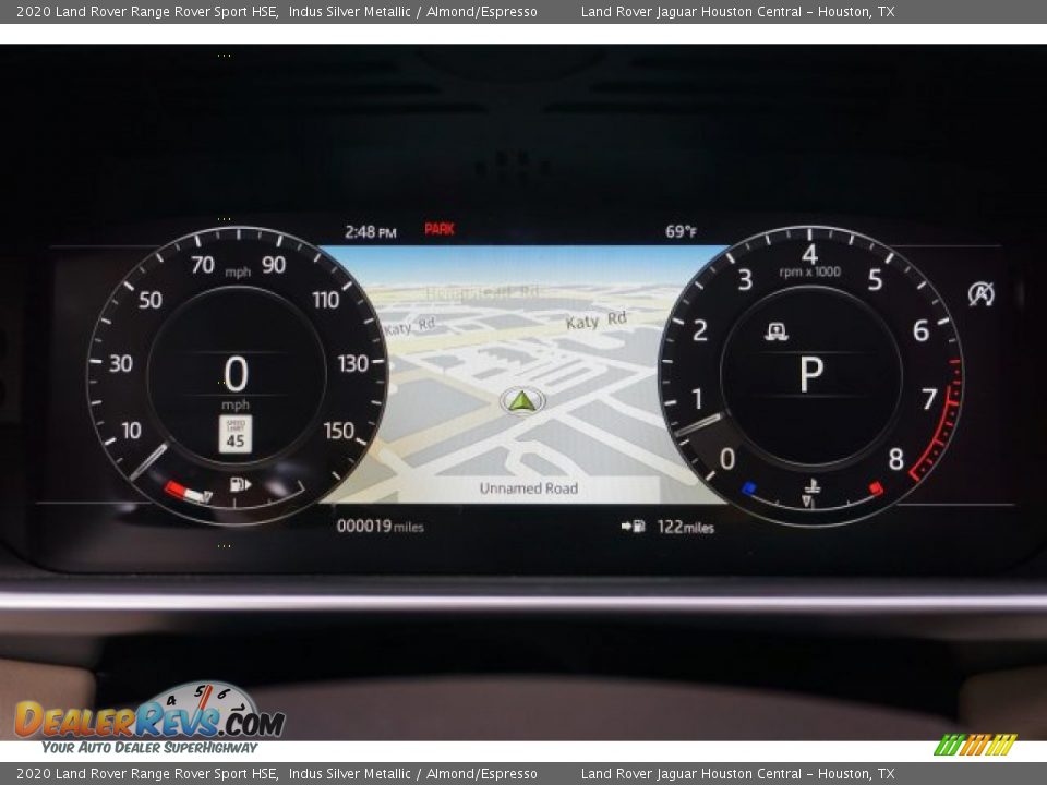 2020 Land Rover Range Rover Sport HSE Indus Silver Metallic / Almond/Espresso Photo #12