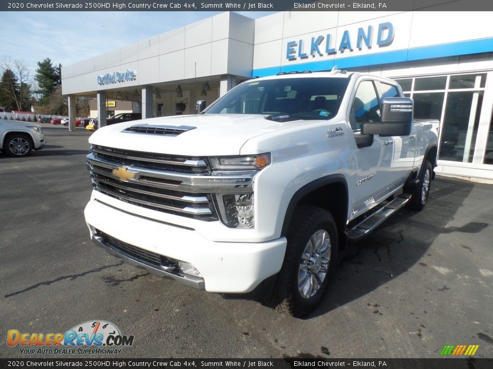 2020 Chevrolet Silverado 2500HD High Country Crew Cab 4x4 Summit White / Jet Black Photo #2