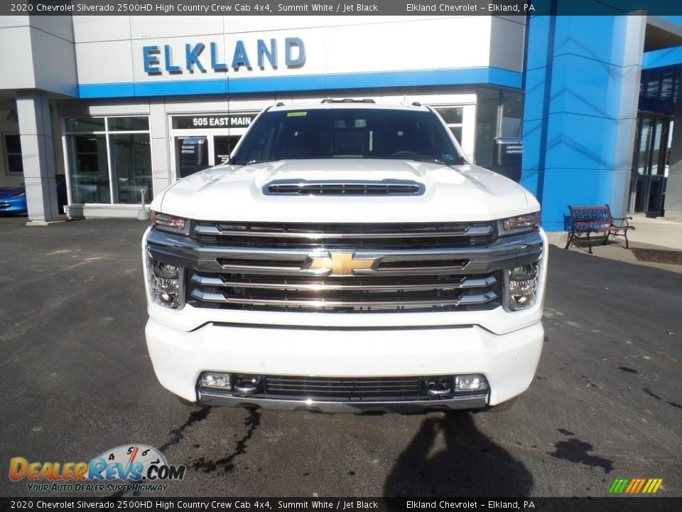 2020 Chevrolet Silverado 2500HD High Country Crew Cab 4x4 Summit White / Jet Black Photo #3