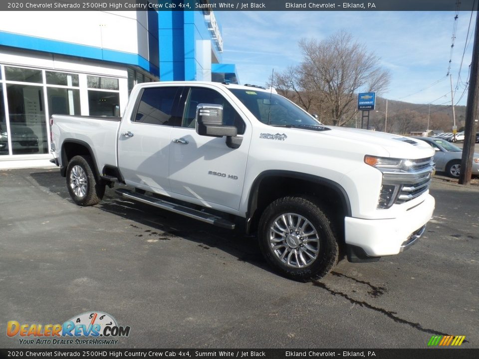 2020 Chevrolet Silverado 2500HD High Country Crew Cab 4x4 Summit White / Jet Black Photo #5