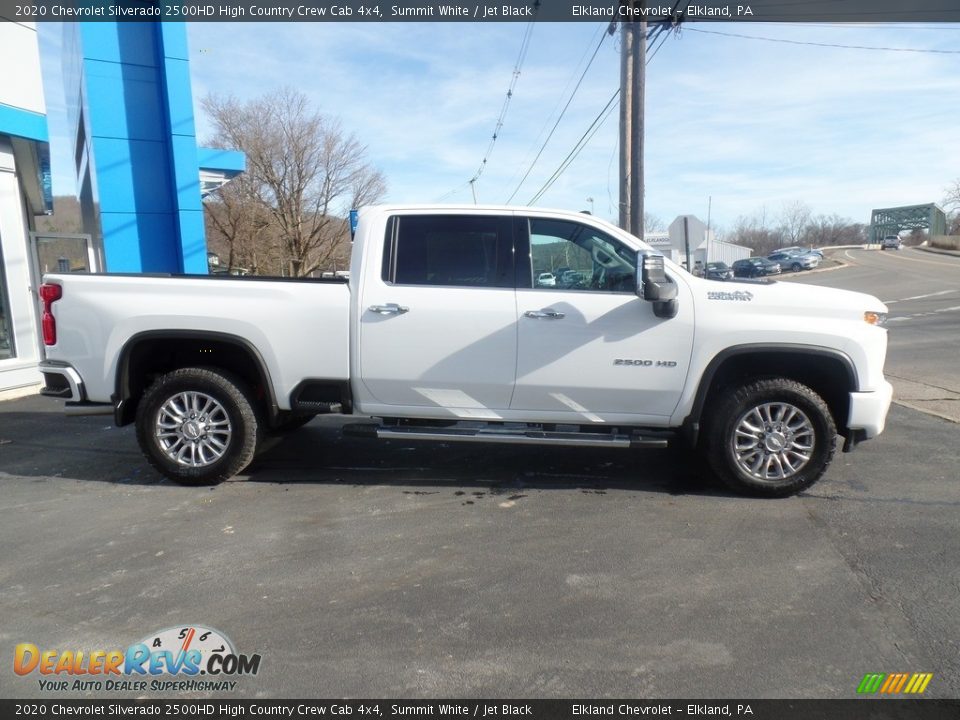 2020 Chevrolet Silverado 2500HD High Country Crew Cab 4x4 Summit White / Jet Black Photo #6