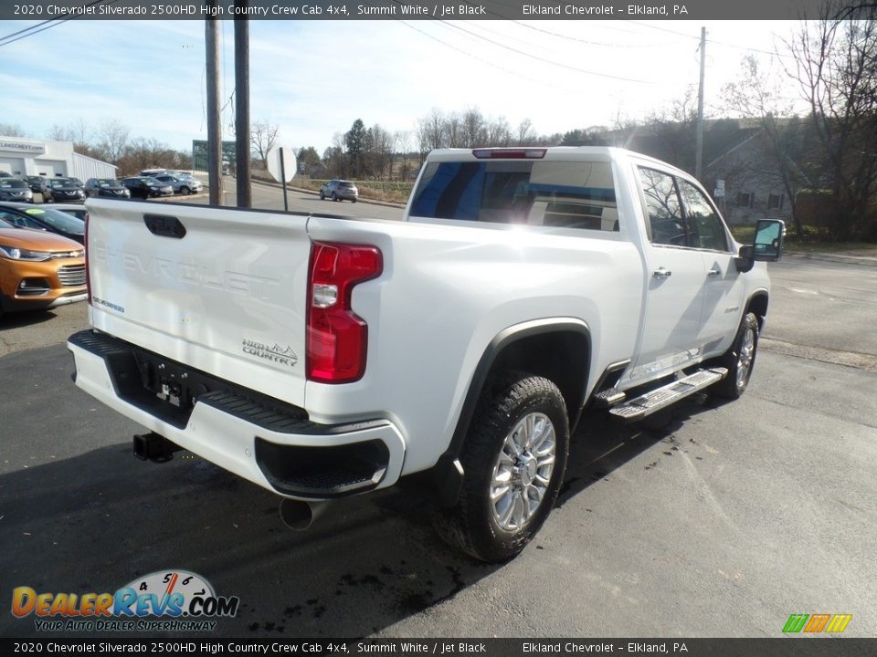 2020 Chevrolet Silverado 2500HD High Country Crew Cab 4x4 Summit White / Jet Black Photo #7