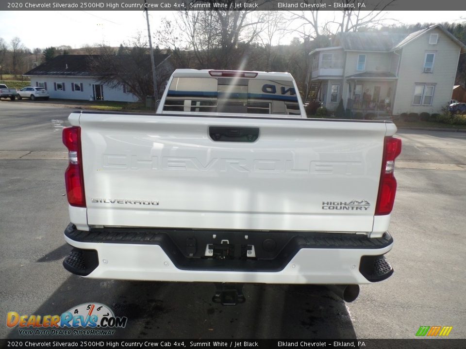 2020 Chevrolet Silverado 2500HD High Country Crew Cab 4x4 Summit White / Jet Black Photo #8