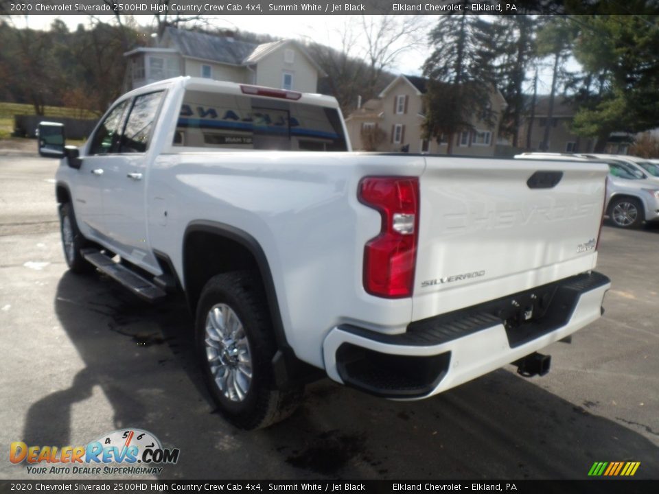 2020 Chevrolet Silverado 2500HD High Country Crew Cab 4x4 Summit White / Jet Black Photo #9