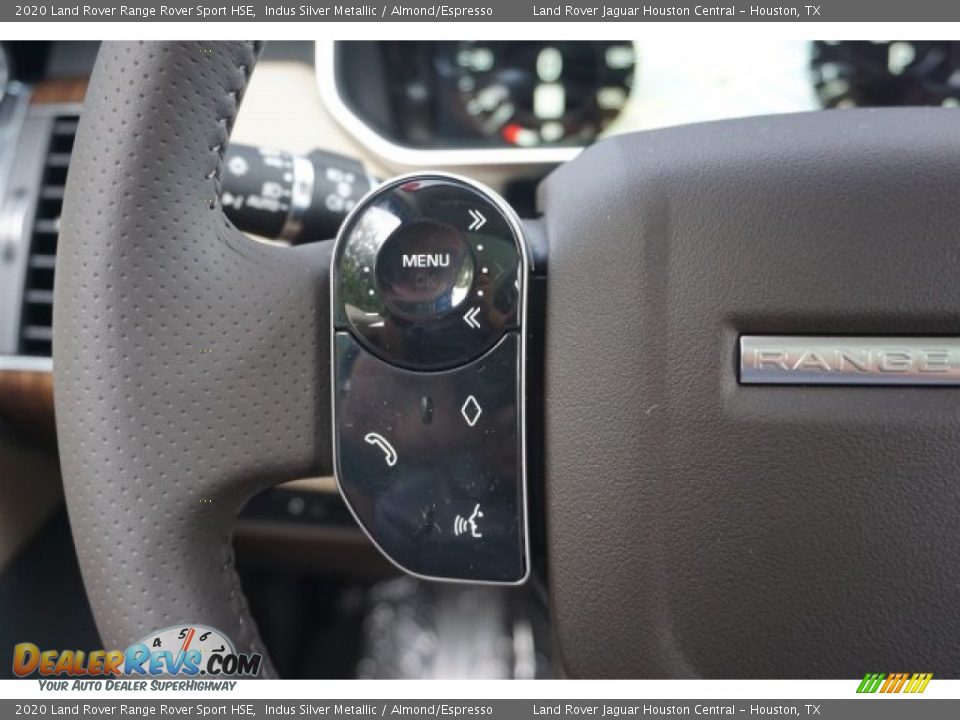 2020 Land Rover Range Rover Sport HSE Indus Silver Metallic / Almond/Espresso Photo #26