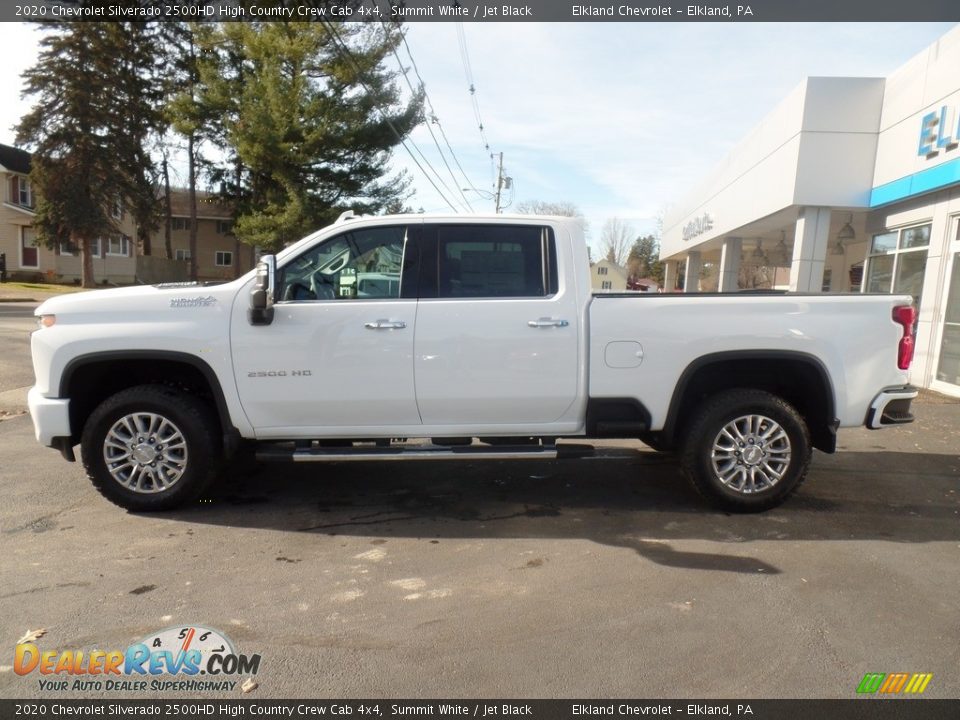 2020 Chevrolet Silverado 2500HD High Country Crew Cab 4x4 Summit White / Jet Black Photo #10