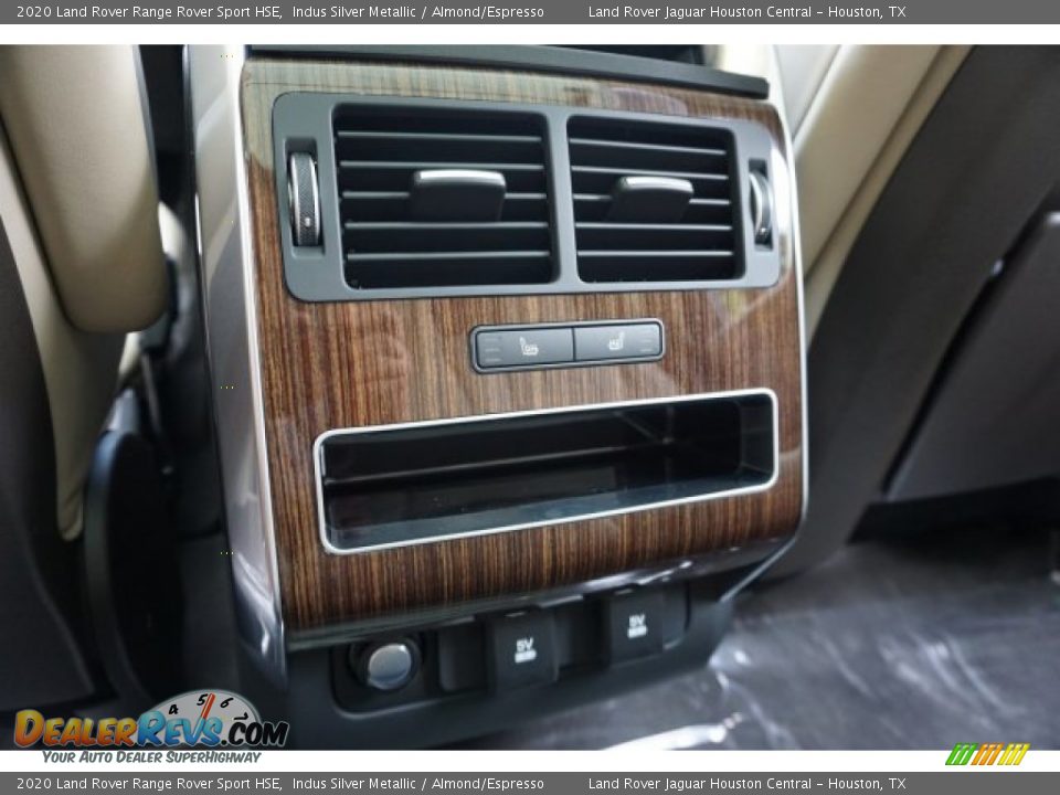 2020 Land Rover Range Rover Sport HSE Indus Silver Metallic / Almond/Espresso Photo #28