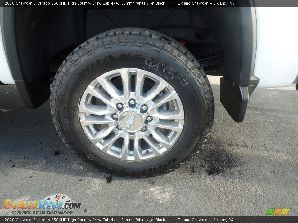 2020 Chevrolet Silverado 2500HD High Country Crew Cab 4x4 Summit White / Jet Black Photo #11