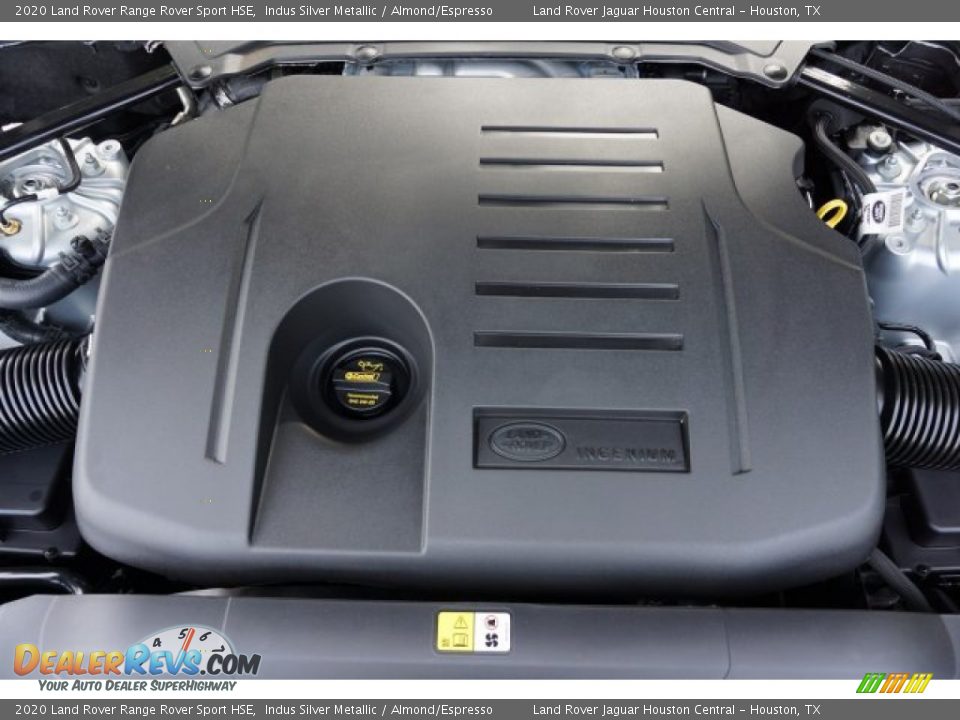 2020 Land Rover Range Rover Sport HSE Indus Silver Metallic / Almond/Espresso Photo #30