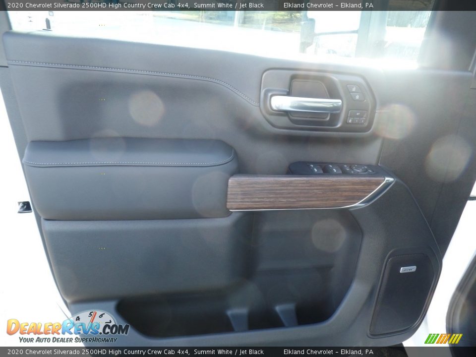 2020 Chevrolet Silverado 2500HD High Country Crew Cab 4x4 Summit White / Jet Black Photo #17
