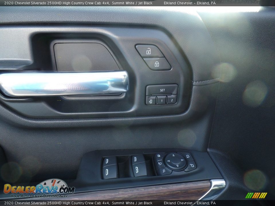 2020 Chevrolet Silverado 2500HD High Country Crew Cab 4x4 Summit White / Jet Black Photo #18