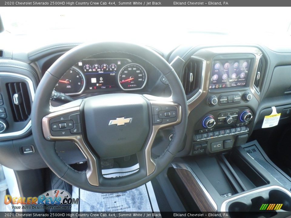 2020 Chevrolet Silverado 2500HD High Country Crew Cab 4x4 Summit White / Jet Black Photo #22