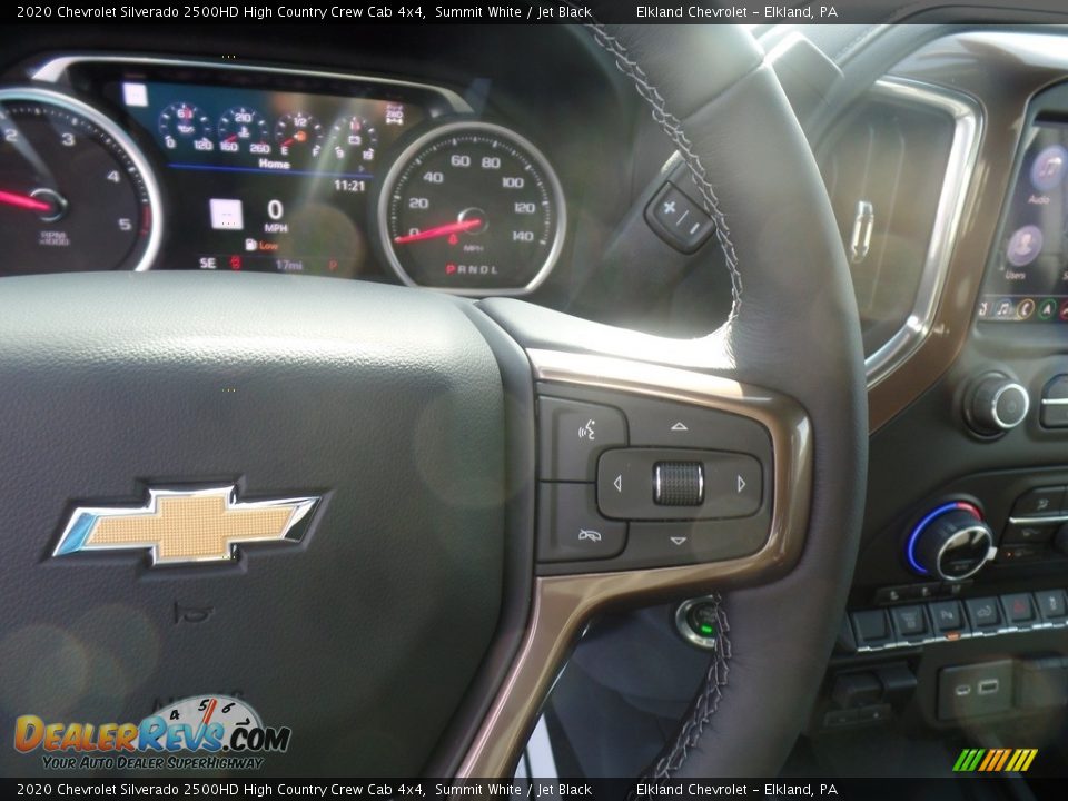 2020 Chevrolet Silverado 2500HD High Country Crew Cab 4x4 Summit White / Jet Black Photo #23