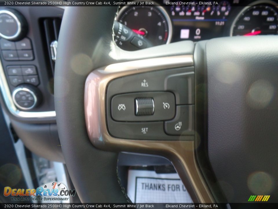 2020 Chevrolet Silverado 2500HD High Country Crew Cab 4x4 Summit White / Jet Black Photo #24