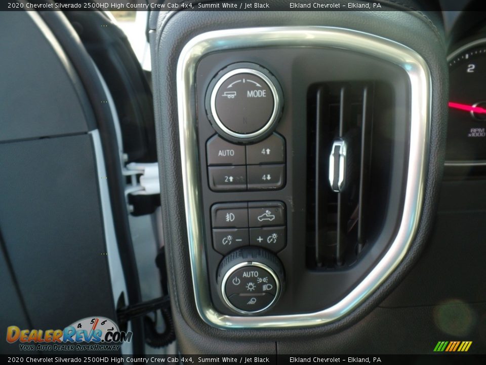2020 Chevrolet Silverado 2500HD High Country Crew Cab 4x4 Summit White / Jet Black Photo #25