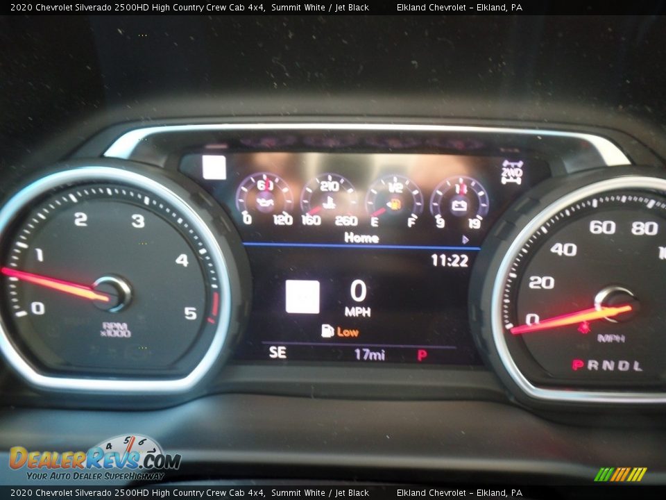 2020 Chevrolet Silverado 2500HD High Country Crew Cab 4x4 Summit White / Jet Black Photo #26