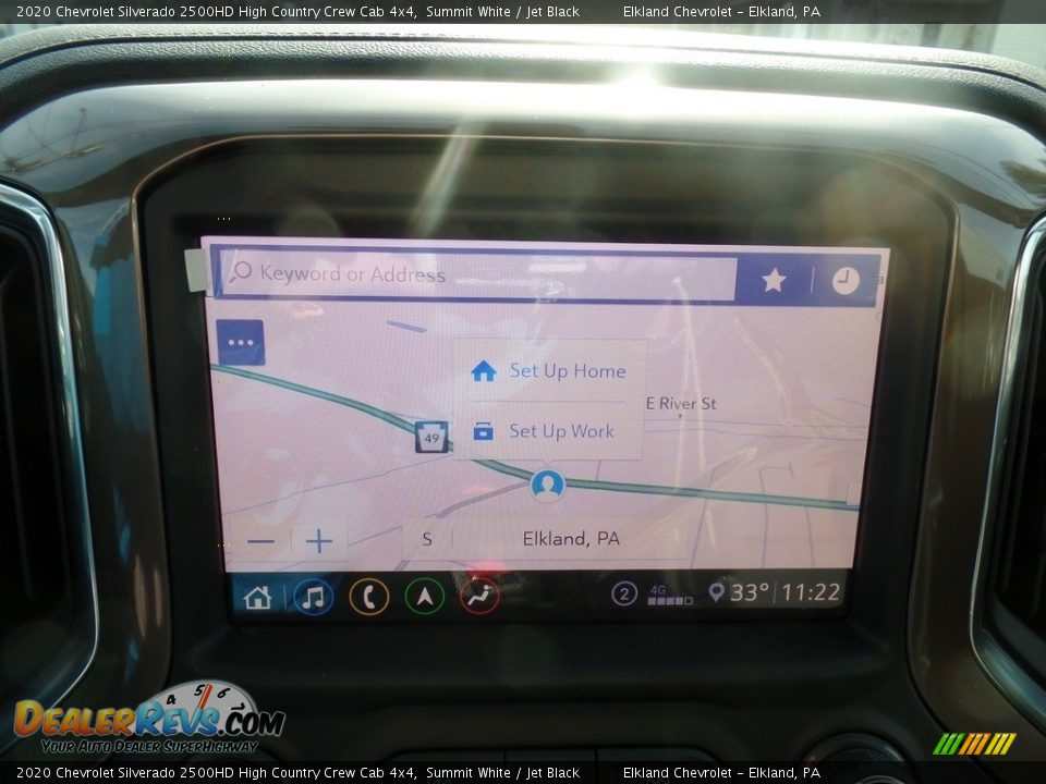 2020 Chevrolet Silverado 2500HD High Country Crew Cab 4x4 Summit White / Jet Black Photo #30