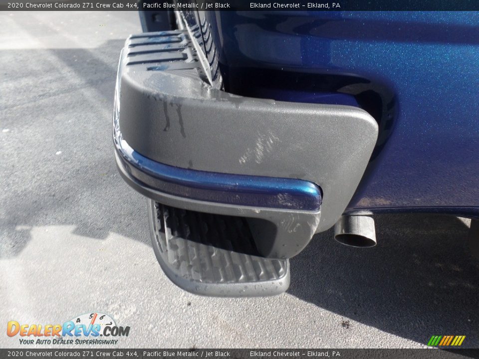 2020 Chevrolet Colorado Z71 Crew Cab 4x4 Pacific Blue Metallic / Jet Black Photo #11