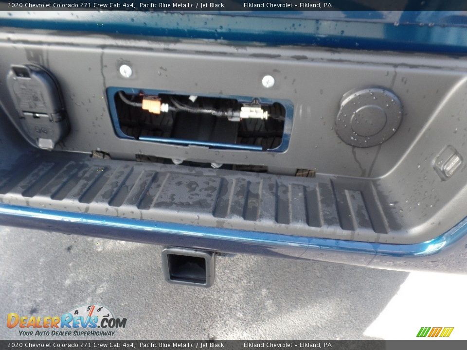 2020 Chevrolet Colorado Z71 Crew Cab 4x4 Pacific Blue Metallic / Jet Black Photo #12