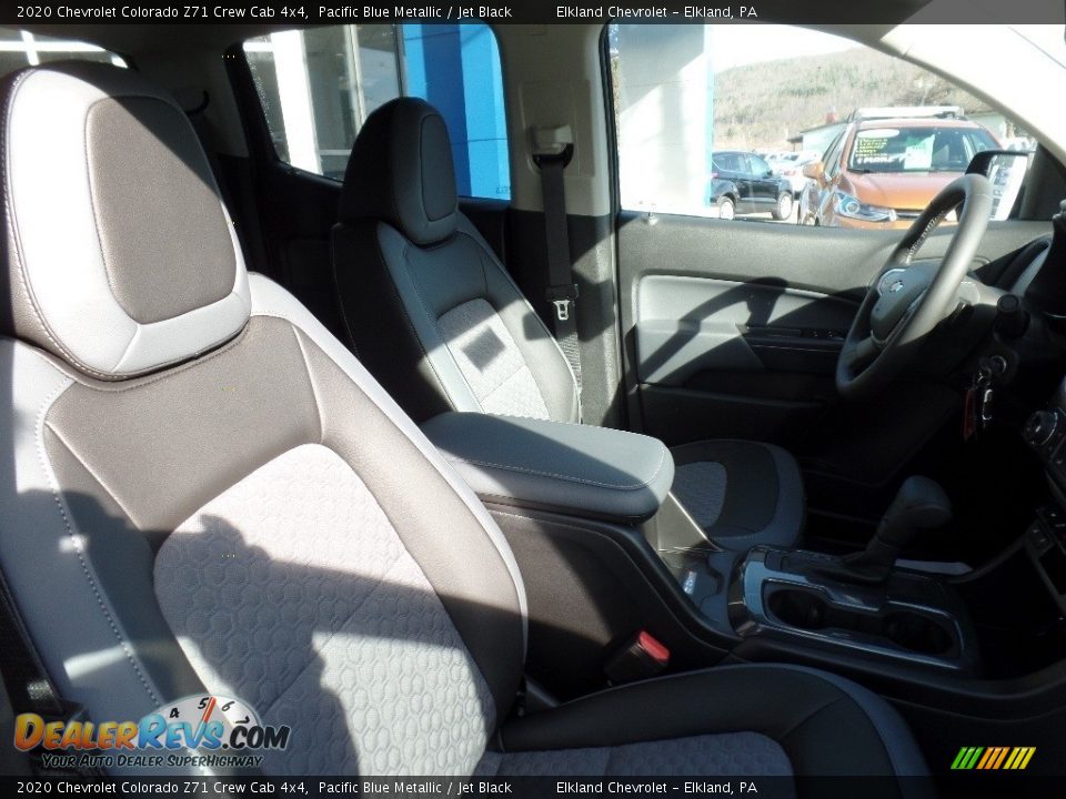 2020 Chevrolet Colorado Z71 Crew Cab 4x4 Pacific Blue Metallic / Jet Black Photo #13