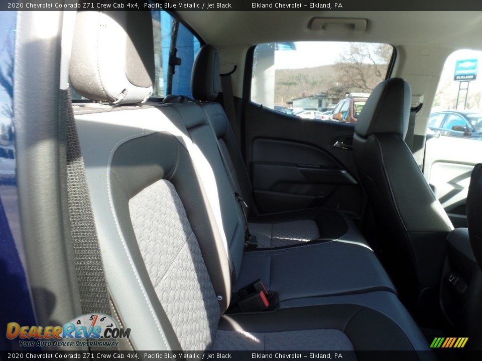 2020 Chevrolet Colorado Z71 Crew Cab 4x4 Pacific Blue Metallic / Jet Black Photo #15