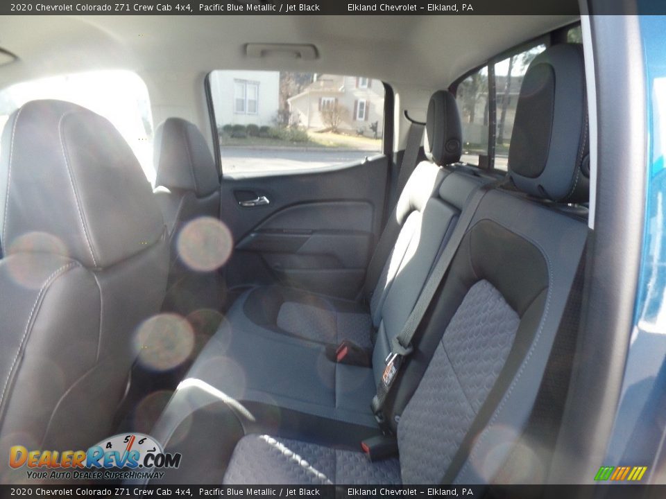 2020 Chevrolet Colorado Z71 Crew Cab 4x4 Pacific Blue Metallic / Jet Black Photo #17