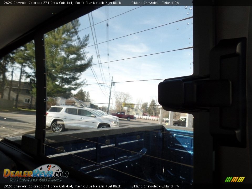 2020 Chevrolet Colorado Z71 Crew Cab 4x4 Pacific Blue Metallic / Jet Black Photo #18