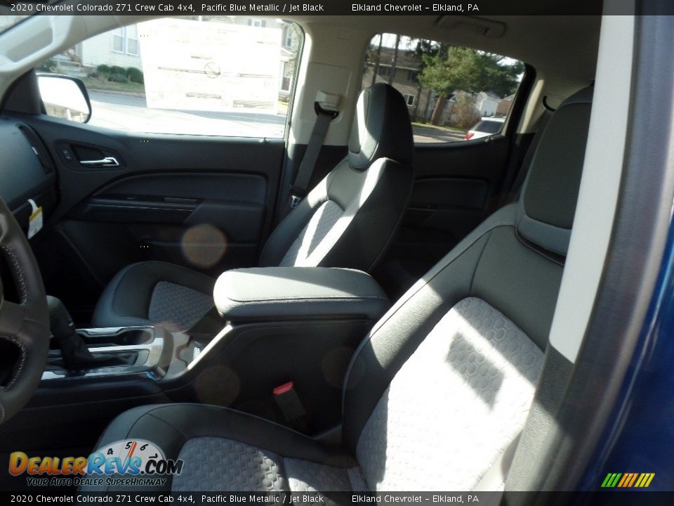 2020 Chevrolet Colorado Z71 Crew Cab 4x4 Pacific Blue Metallic / Jet Black Photo #19
